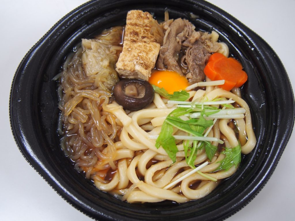Recommended Udon for Sukiyaki Noodles as a シメ